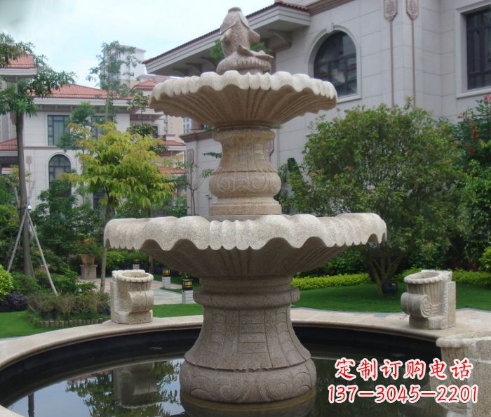 连云港别墅景观欧式喷泉石雕 (3)