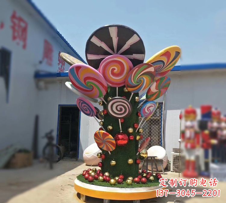 连云港玻璃钢仿真棒棒糖