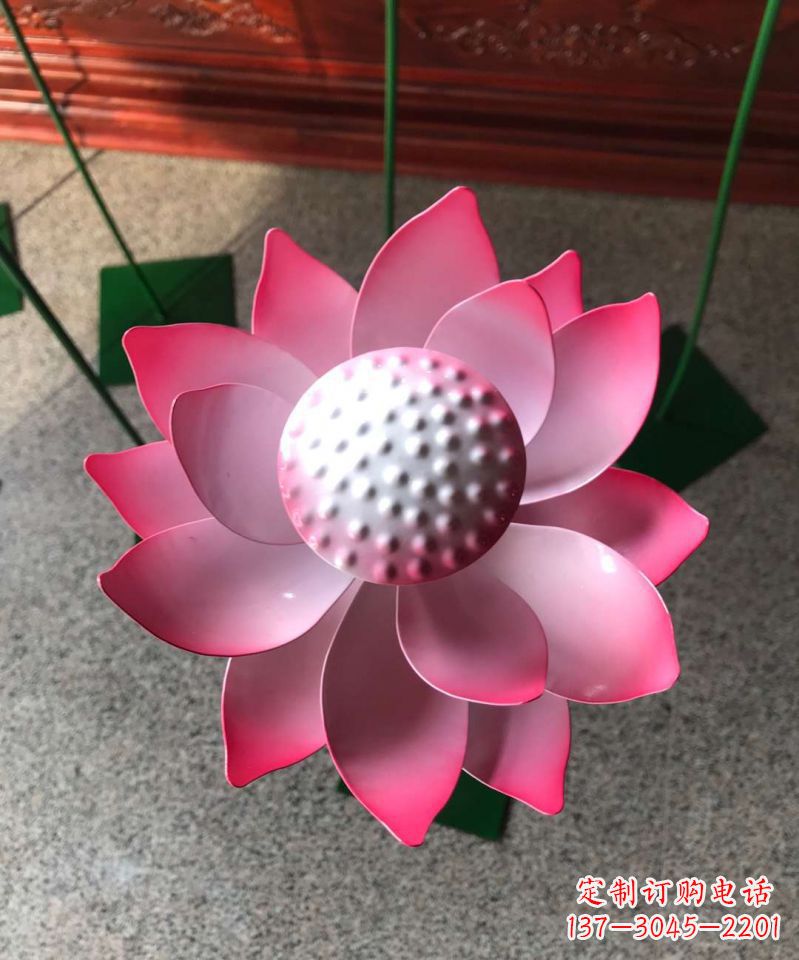 连云港玻璃钢仿真荷花雕塑