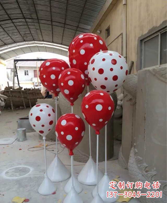 连云港玻璃钢仿真气球雕塑