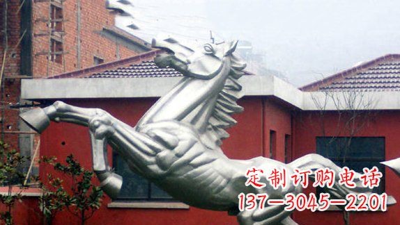 连云港不锈钢奔马雕塑展现力量与美感