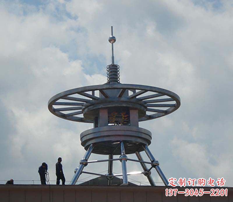 连云港不锈钢避雷针景观雕塑——安全防护与美丽结合