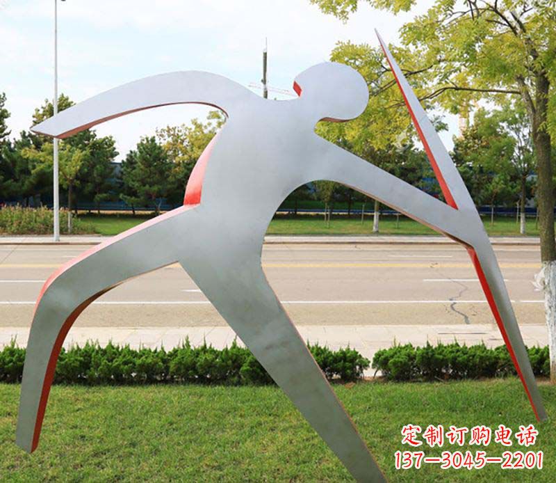 连云港不锈钢标枪雕塑精美的艺术品