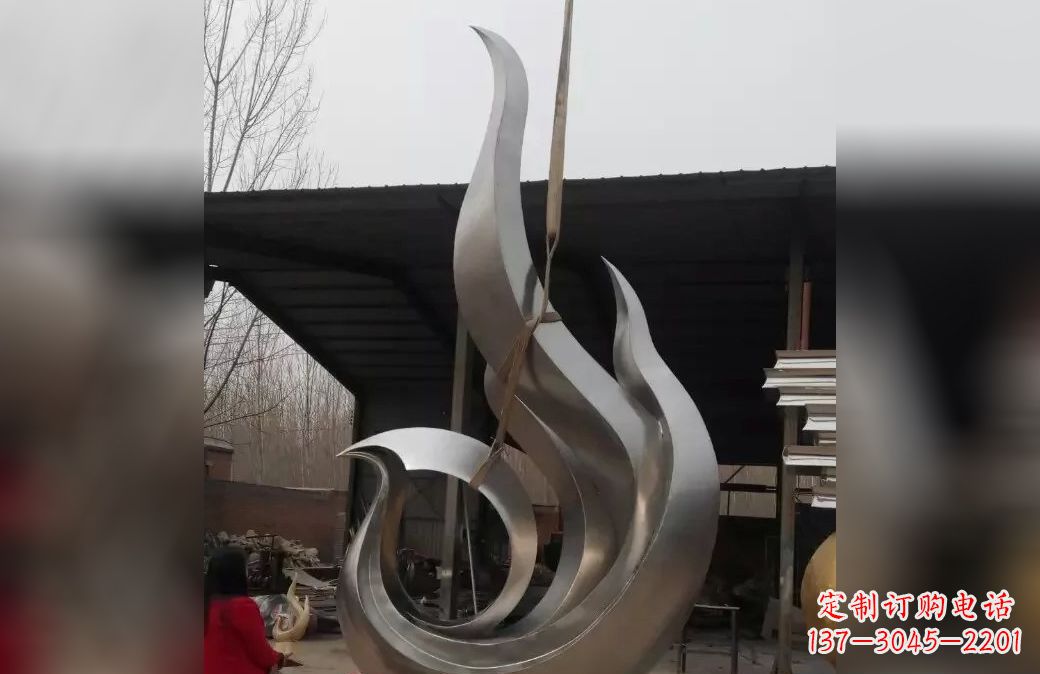 连云港精美不锈钢凤凰雕塑