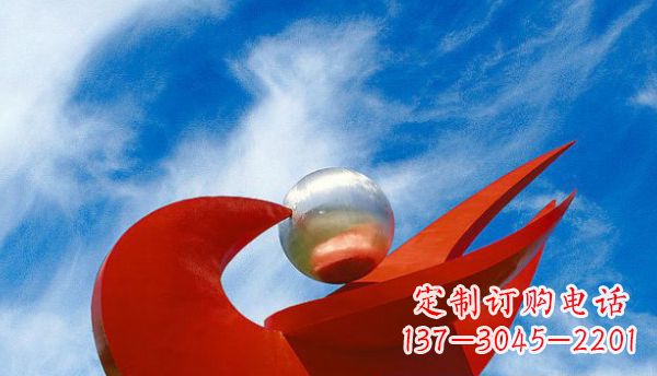 连云港不锈钢制作的鸽子雕塑