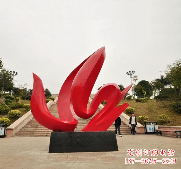 连云港不锈钢火苗雕塑艺术之灵感