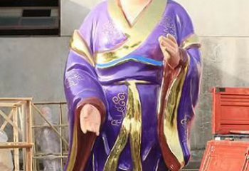 连云港玻璃钢宗教庙宇彩绘八仙神像