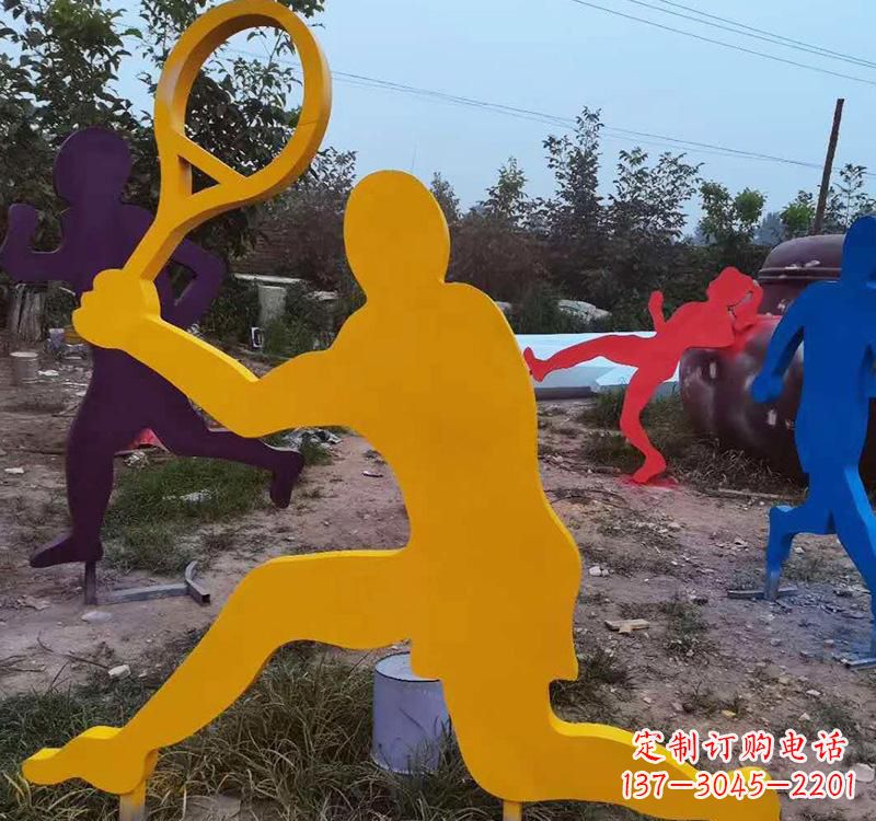 连云港不锈钢羽毛球雕塑精致、经典、美观