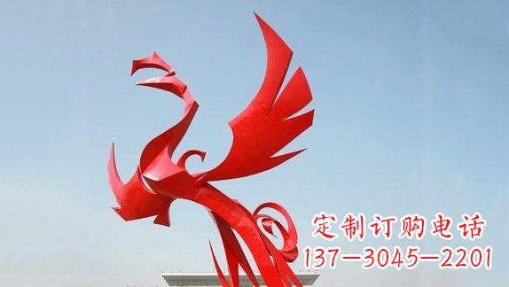 连云港不锈钢凤凰雕塑