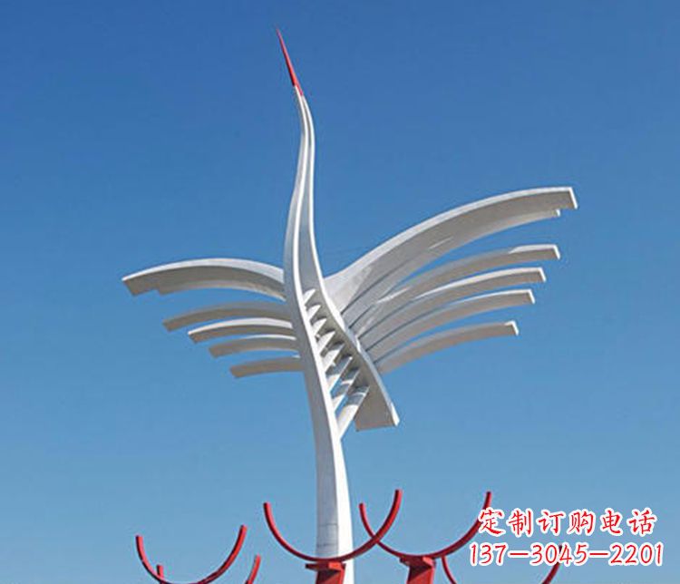 连云港不锈钢大雁雕塑——纪念传统文化的精美艺术品