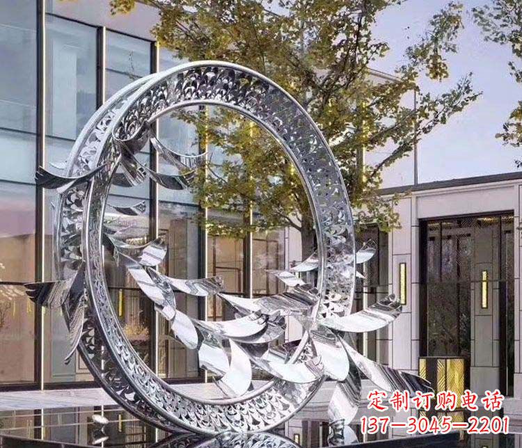 连云港大雁雕塑象征着永恒的美丽