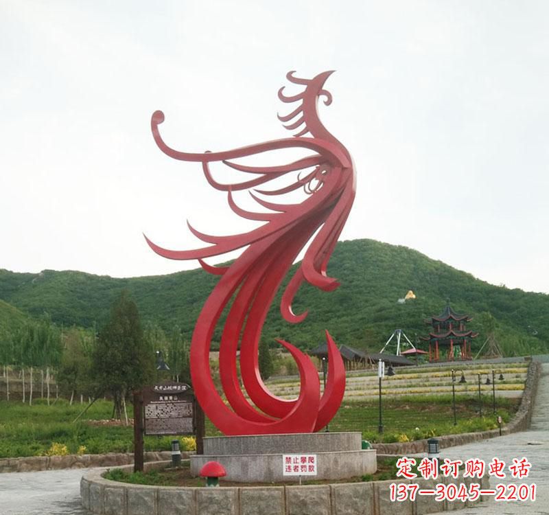 连云港不锈钢凤凰展现古老文明的传承