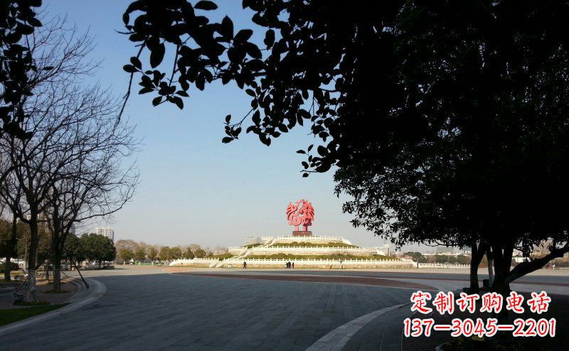 连云港不锈钢凤凰雕塑——展现传统文化之美