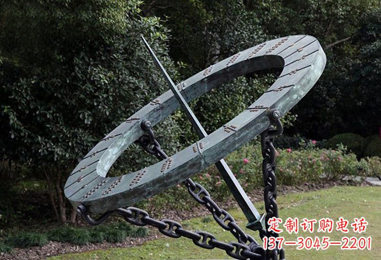 连云港不锈钢广场日晷雕塑