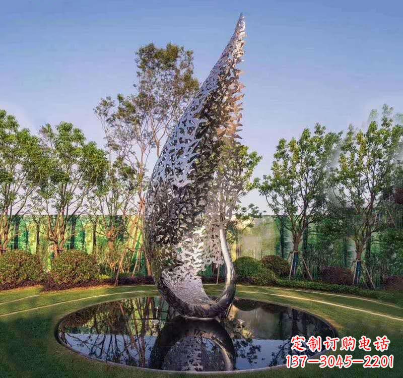 连云港不锈钢凤凰雕塑精美绝伦