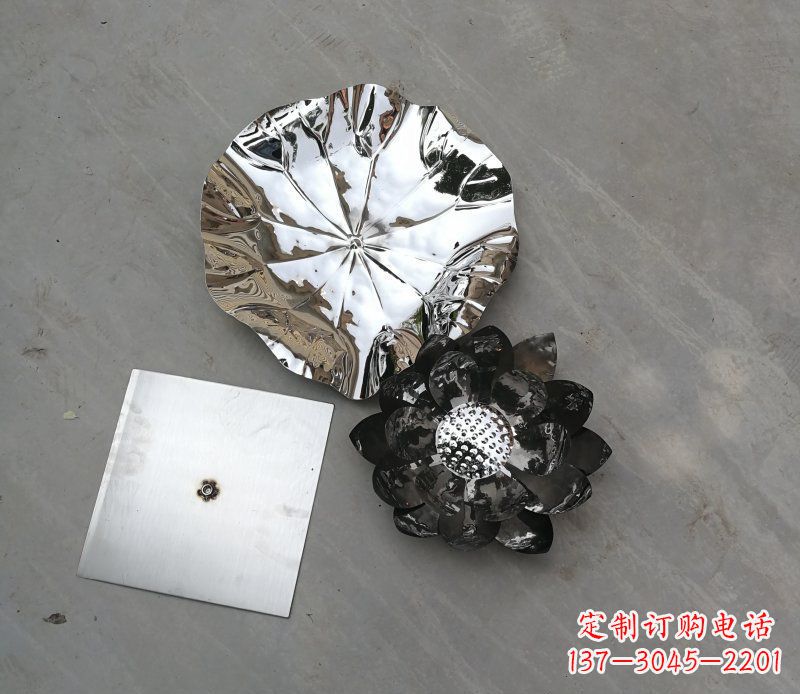 连云港不锈钢荷叶雕塑传承传统文化