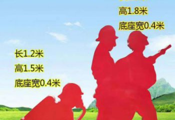 连云港表彰消防英雄——不锈钢消防员人物雕塑