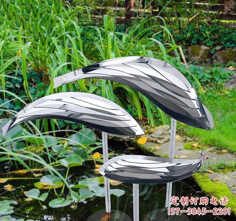 连云港不锈钢景区动物鱼雕塑