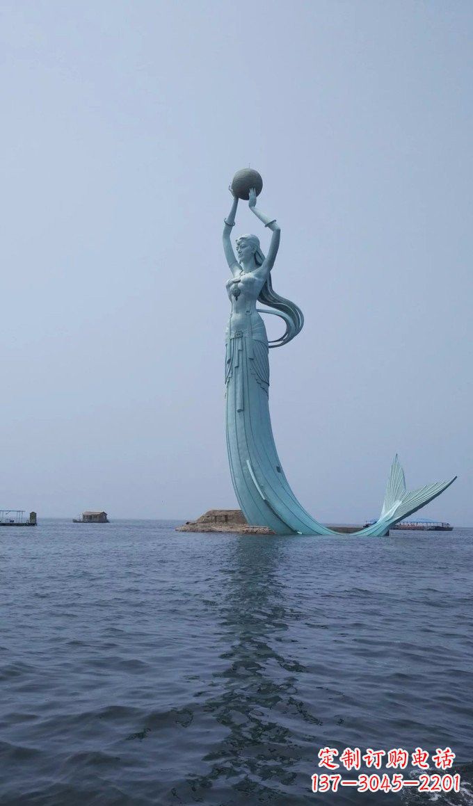 连云港美人鱼雕塑——浪漫之旅的起点
