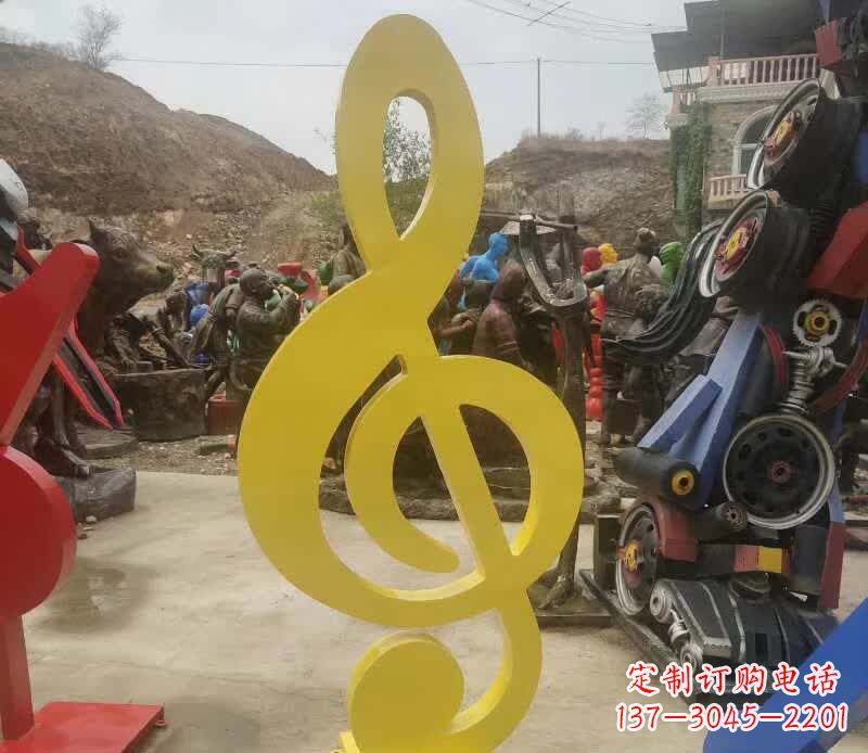 连云港不锈钢音符雕塑美丽而持久的艺术