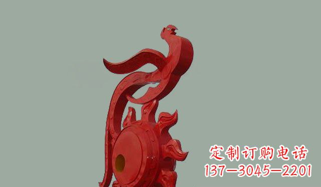 连云港不锈钢孔雀雕塑