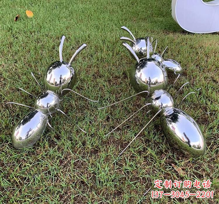 连云港不锈钢昆虫蚂蚁雕塑