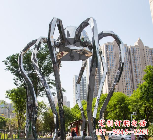 连云港精致的不锈钢螃蟹雕塑