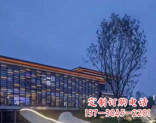 连云港不锈钢网状蝴蝶雕塑——精美而优雅