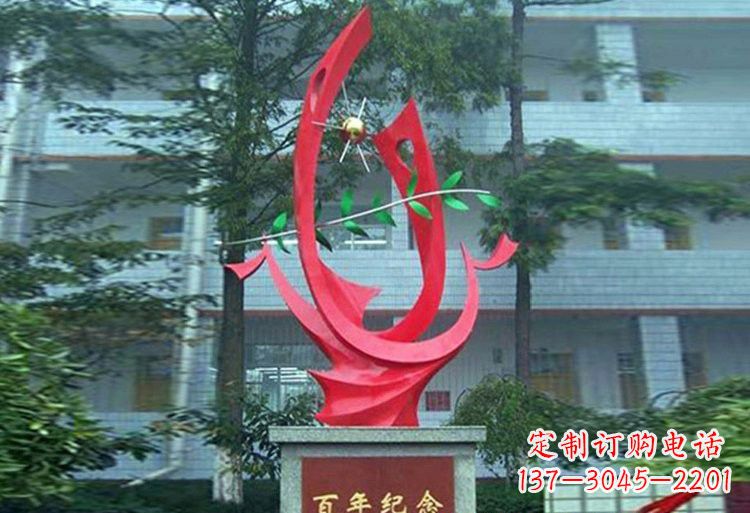 连云港精美不锈钢凤凰雕塑