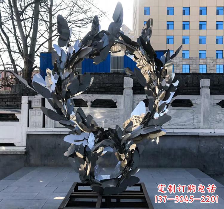 连云港不锈钢蝴蝶之美——不锈钢艺术蝴蝶景观雕塑