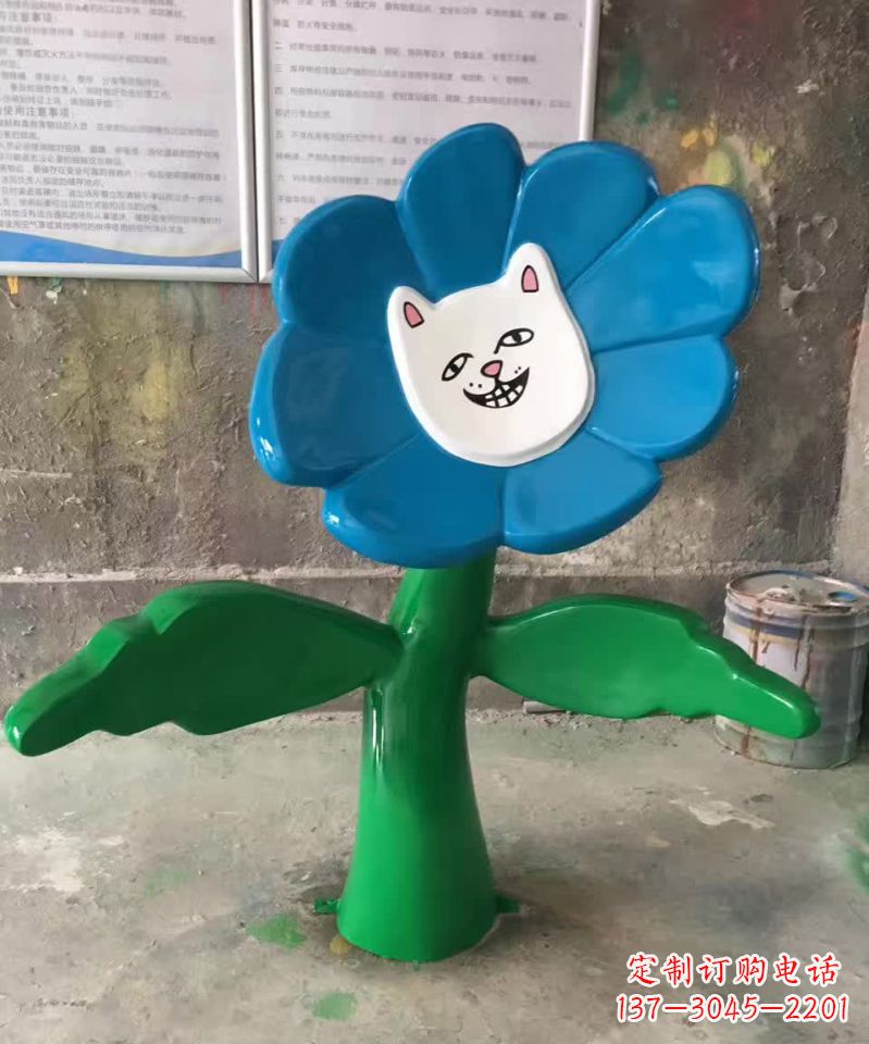 连云港不锈钢装饰太阳花雕塑—给城市添彩