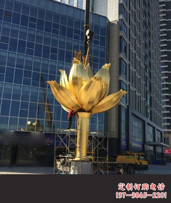 连云港精美的紫荆花雕塑