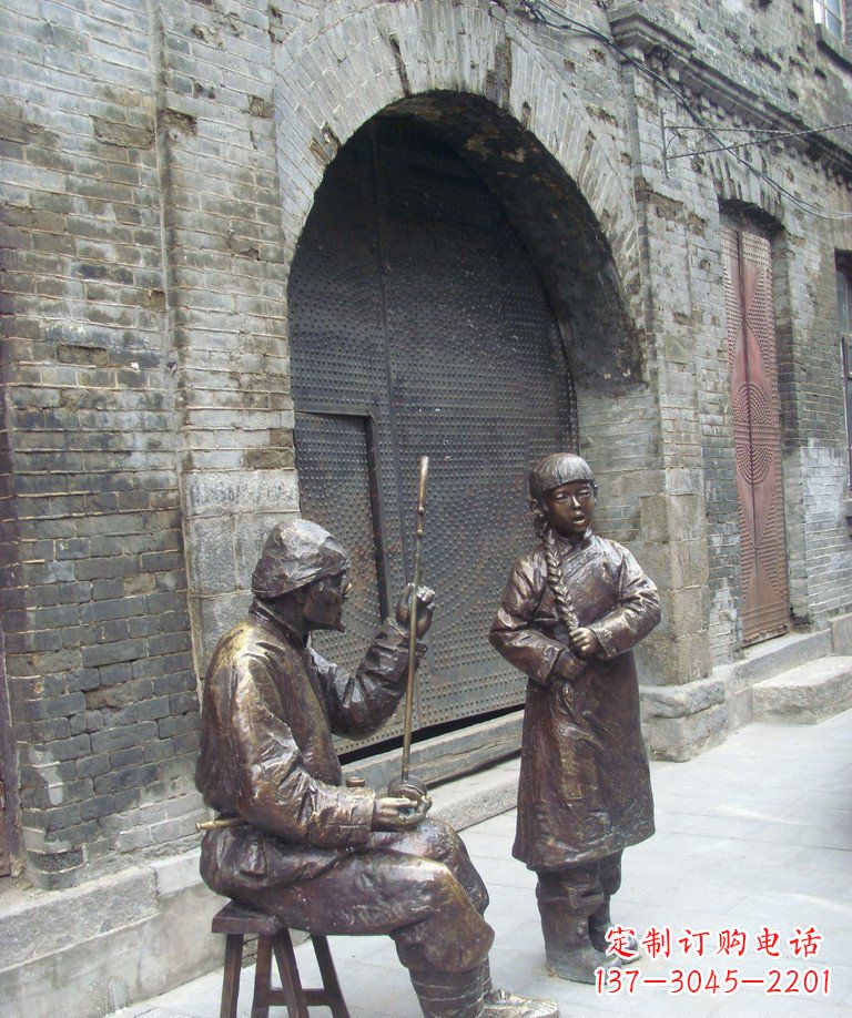 连云港二胡铜雕艺术形式的精髓