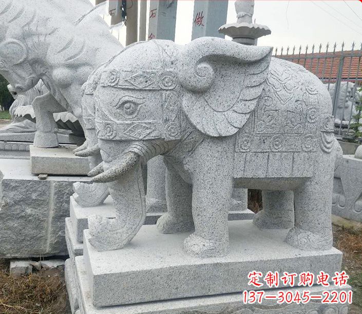 连云港藏传佛教大象雕塑