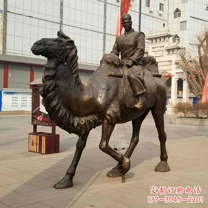 连云港骆驼雕塑茶马古道上的精美艺术品