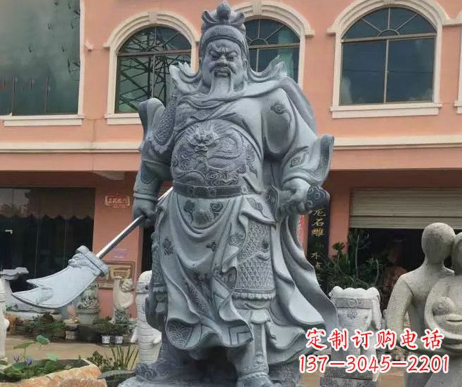 连云港神秘的关公石雕