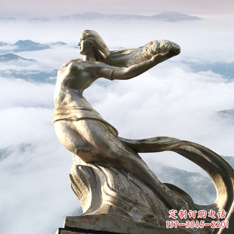 连云港女娲补天——神话中的传奇雕塑