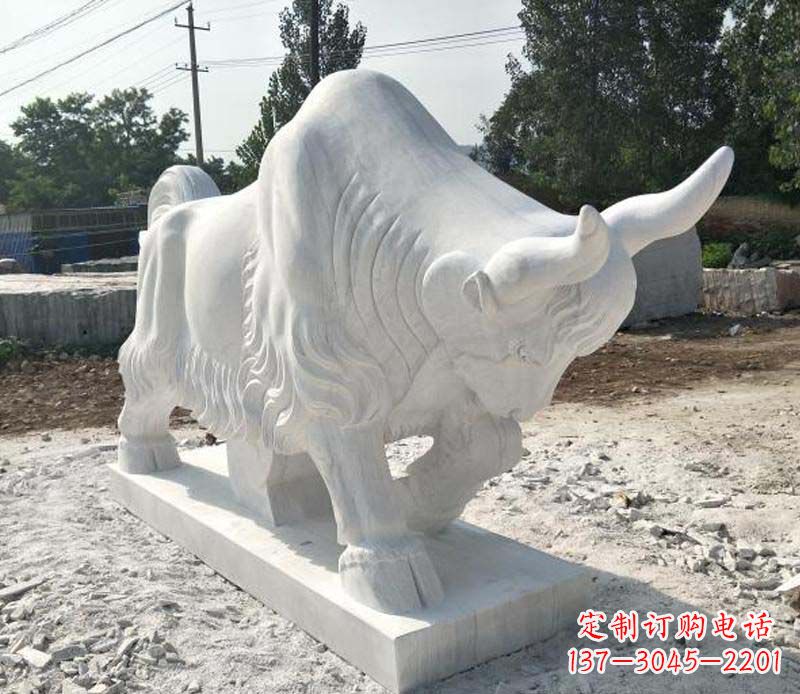 连云港大理石动物雕塑美丽的艺术品