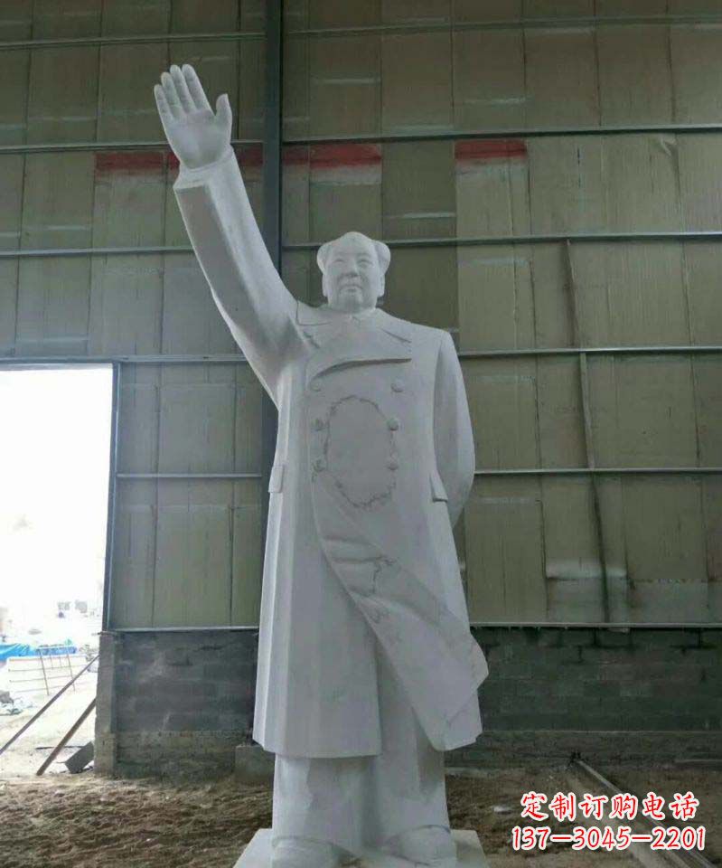 连云港精美大理石主席雕塑