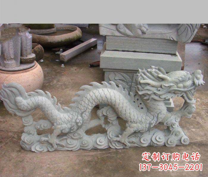 连云港大理石龙雕塑