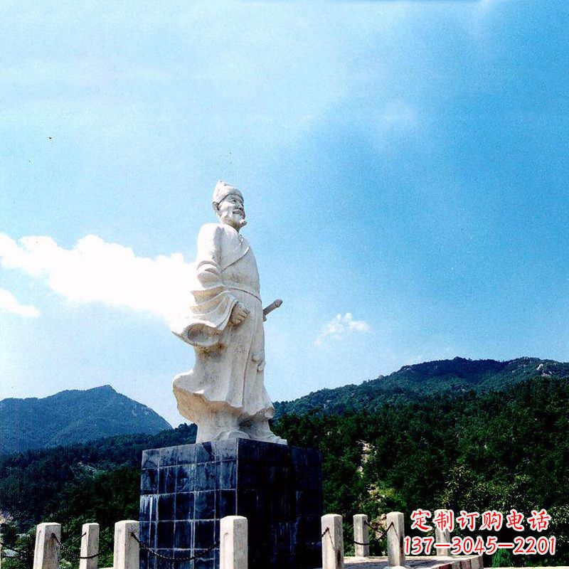 连云港贵州中领雕塑-朱元璋石雕塑像
