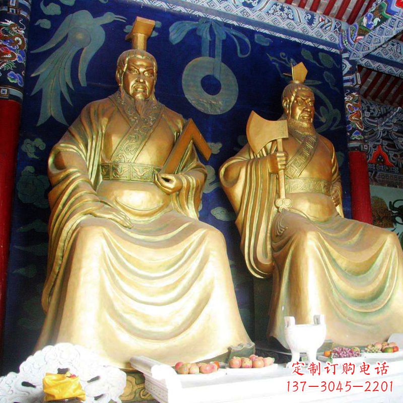 连云港帝喾铜雕神像,让你的家居更有气质