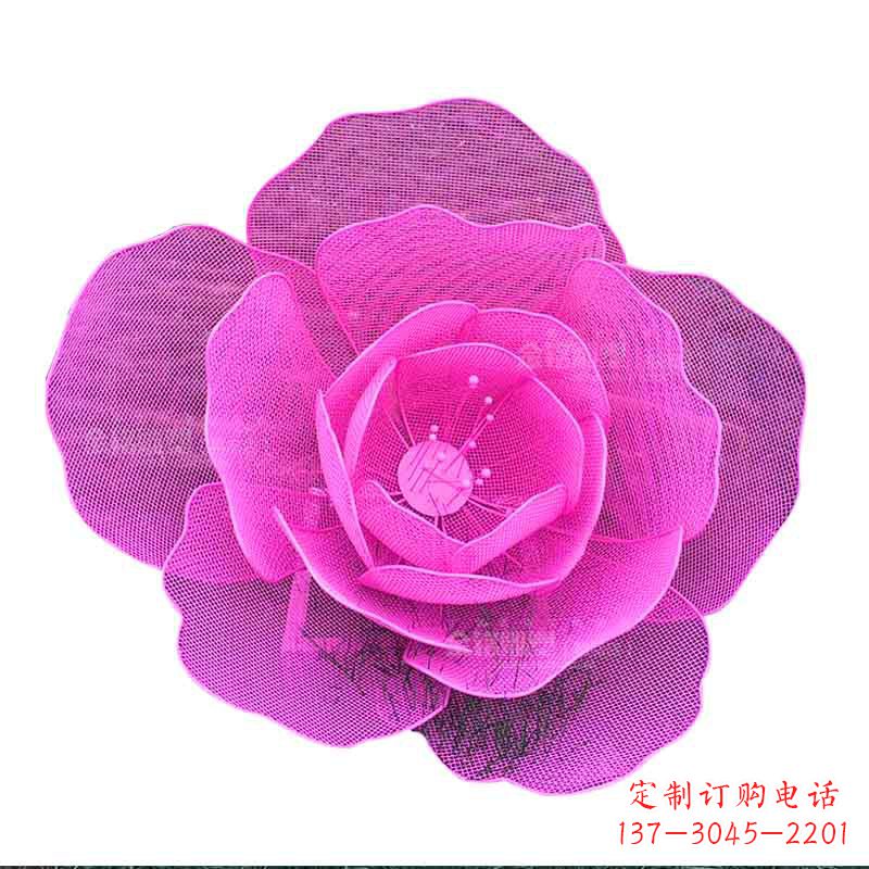 连云港精美玫瑰金属雕塑