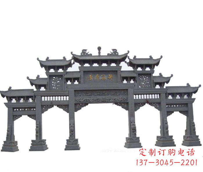 连云港产品名称仿古牌坊石雕