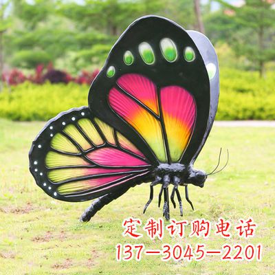连云港仿真蝴蝶_品红色款405x78x110
