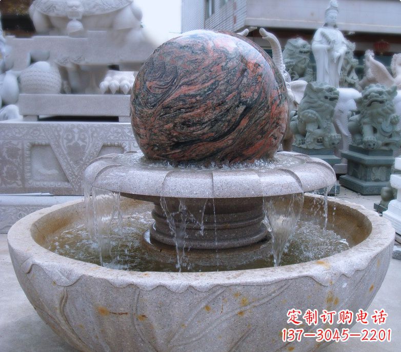 连云港时尚精致·水流喷泉雕塑