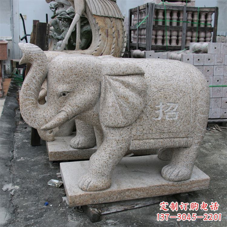 连云港唯美大象雕塑