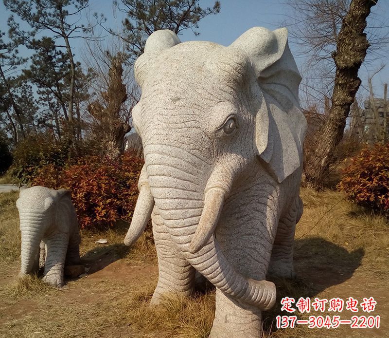 连云港精美大象雕塑