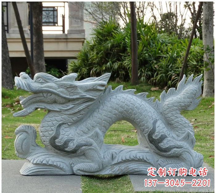 连云港精美雕刻的大理石龙雕塑