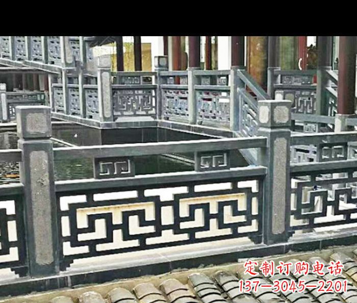 连云港中领雕塑精致仿古石栏板